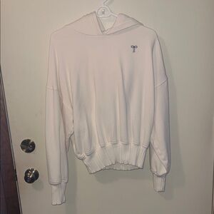 Aerie Cream “Bow” Hoodie